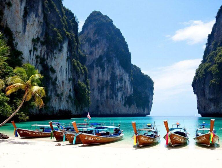 Railay Beach In Krabi – Limestone Cliffs & Island Vibes