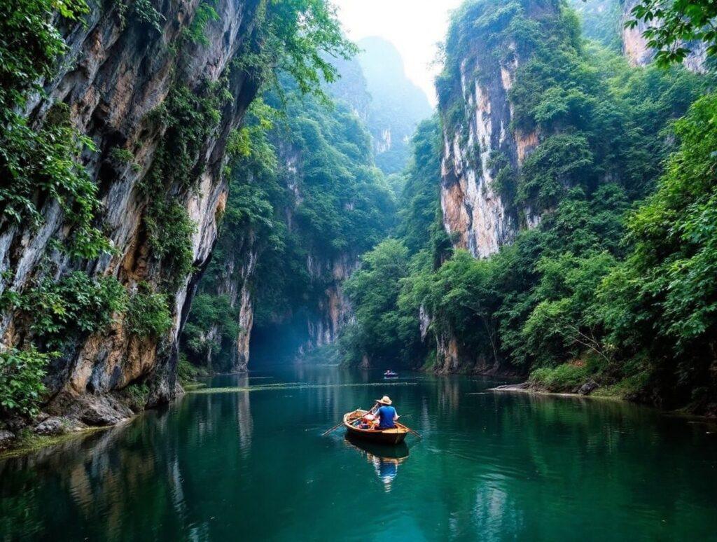 Trang An Scenic Landscape: Vietnam’s Inland Halong Bay Near Ninh Binh Golf Destinations