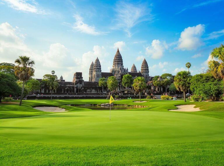 Cambodia Golf Near Ancient Temples