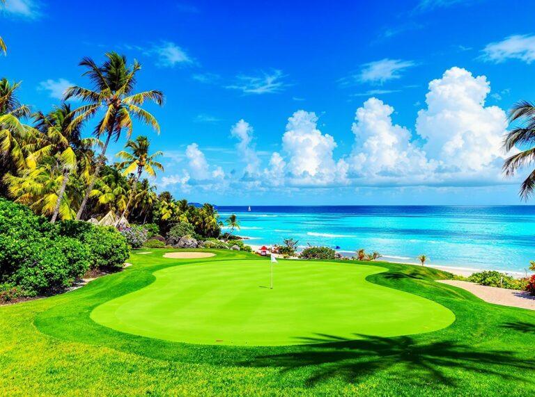 Philippines Tropical Island Golf